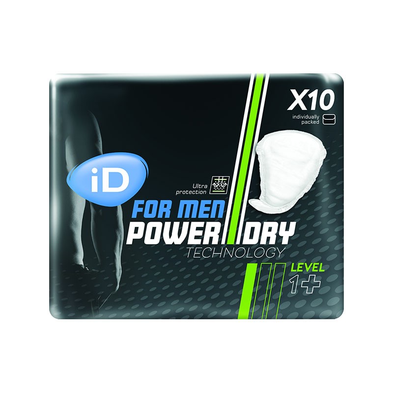 Protections anatomiques iD FOR MEN Level 1+