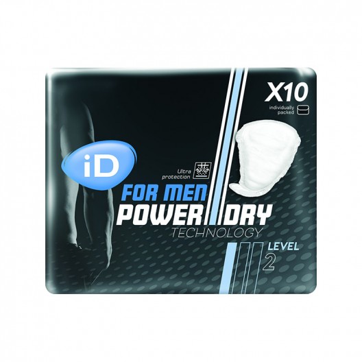 Protections anatomiques iD FOR MEN Level 2