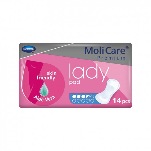 Protections anatomiques Molicare Premium Lady Pad 3,5 Gouttes