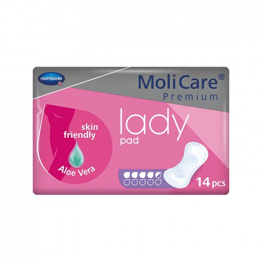 Protections anatomiques Molicare Premium Lady Pad 4,5 Gouttes