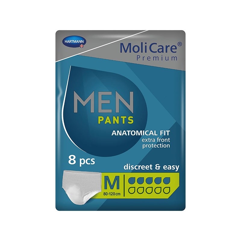Slips absorbants Molicare Premium Men Pants 5 Gouttes