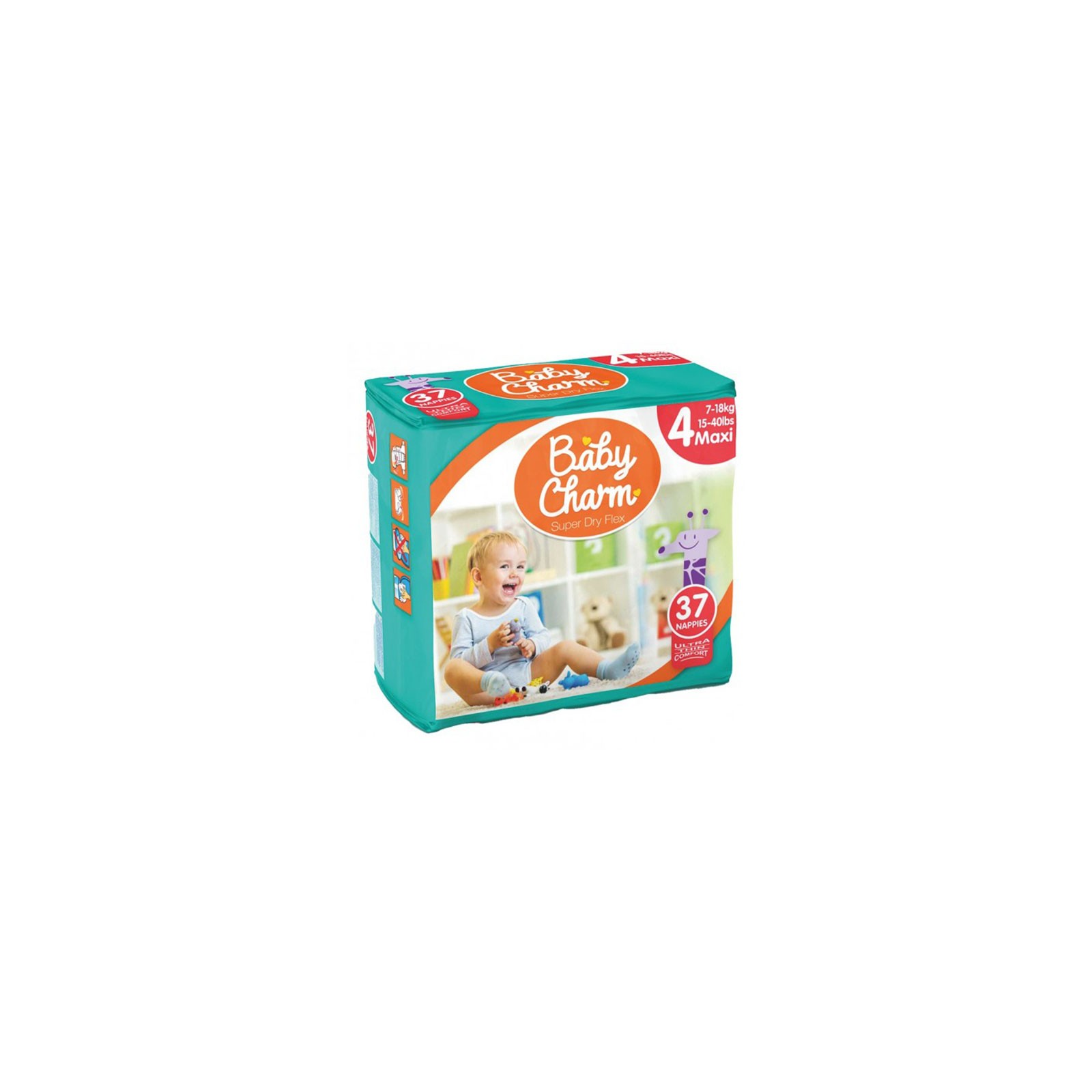 Couches Babycharm Super Dry Flex a petit prix ! Livraison rapide