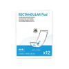 Echantillons iD RECTANGULAR PADS 15x47cm