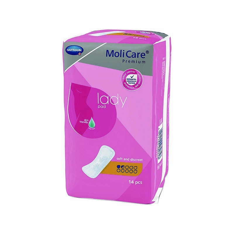 Echantillons Molicare Premium Lady Pad 1,5 Gouttes